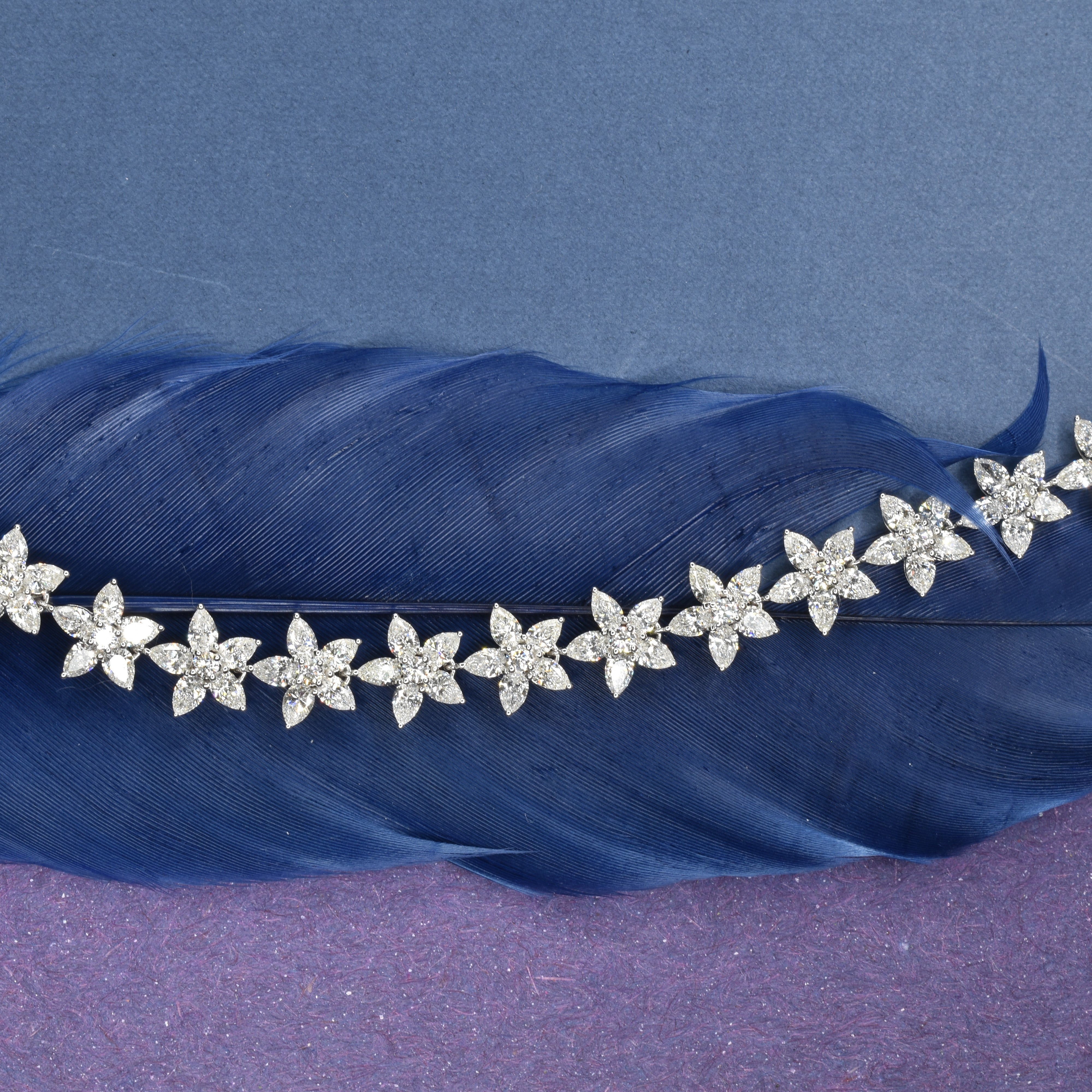 Marquise Flower Bracelet