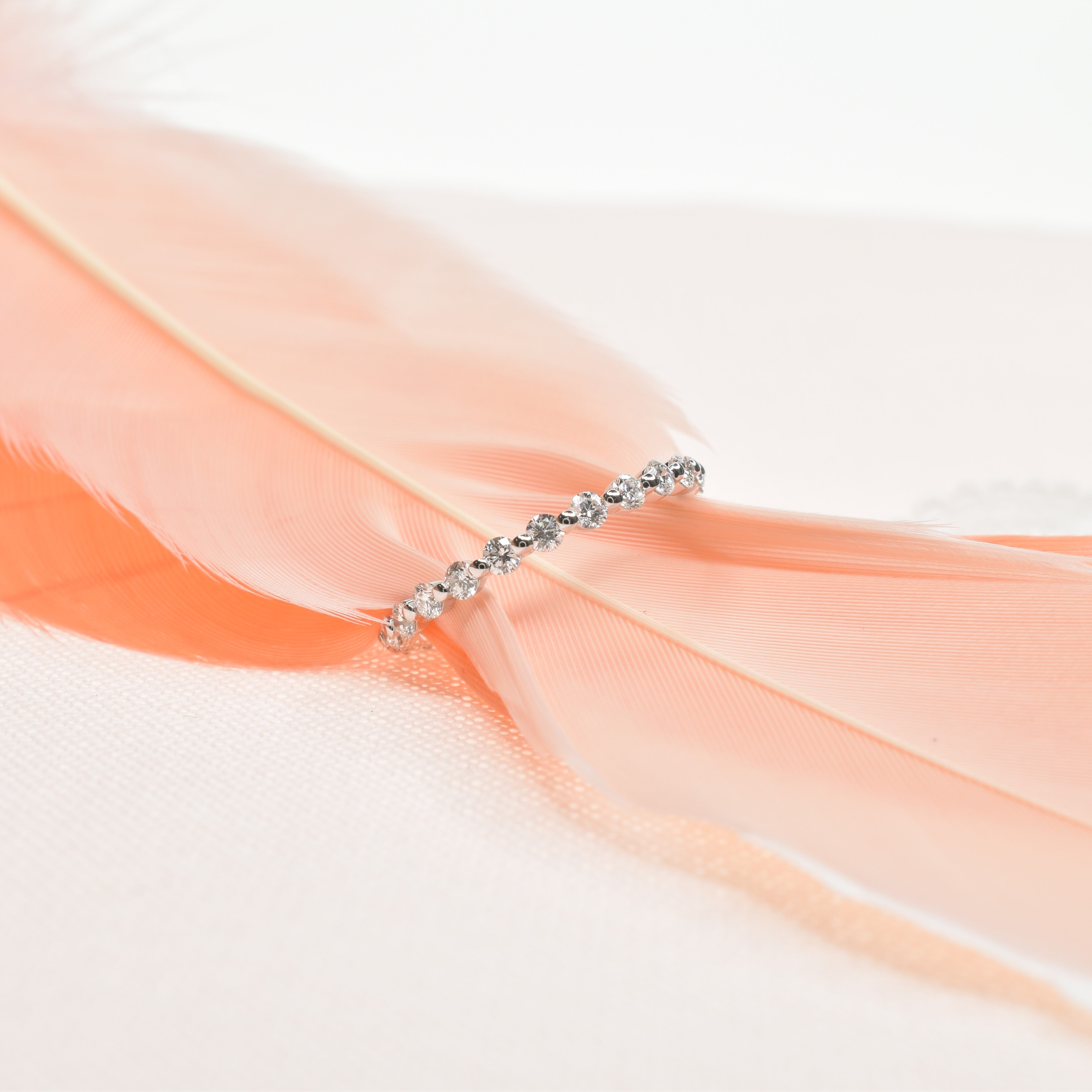 Shared Prong Eternity with 1.9mm Diamonds