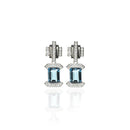 Art Deco Topaz Earrings