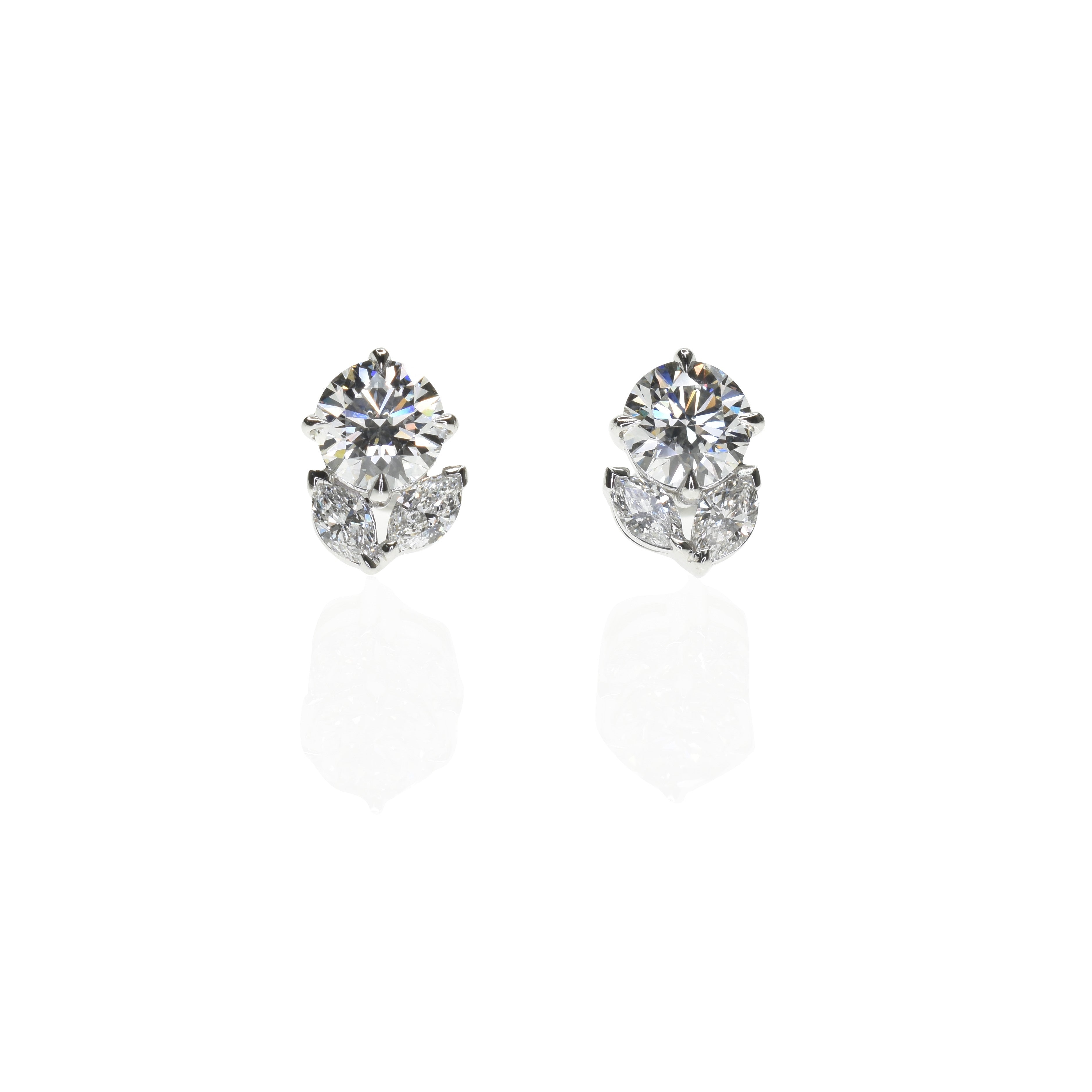 Floral Stud Earrings