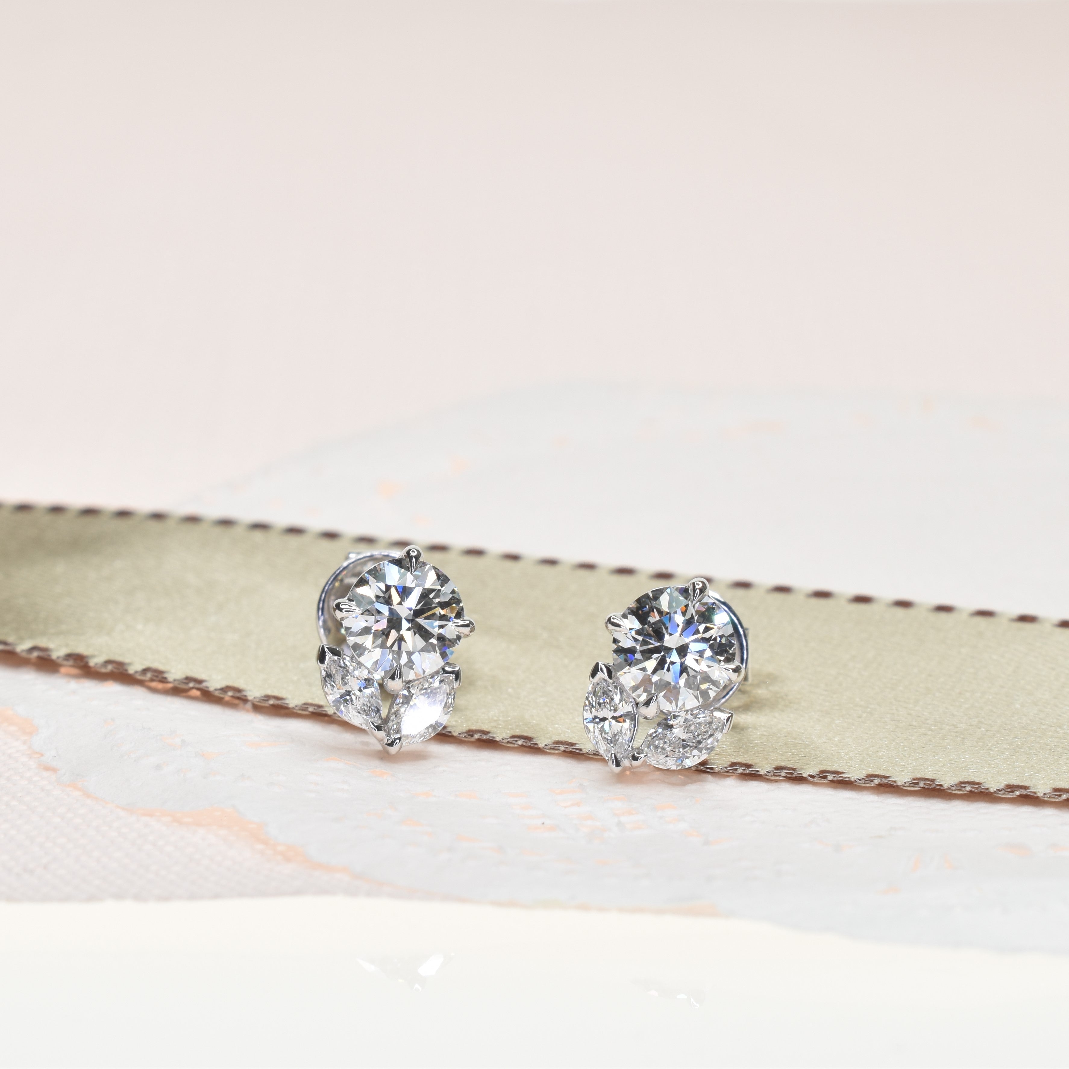 Floral Stud Earrings
