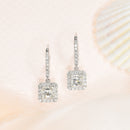Princess Cut Diamond Earrings