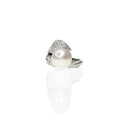 Leaf Inspired South Sea Pearl ring