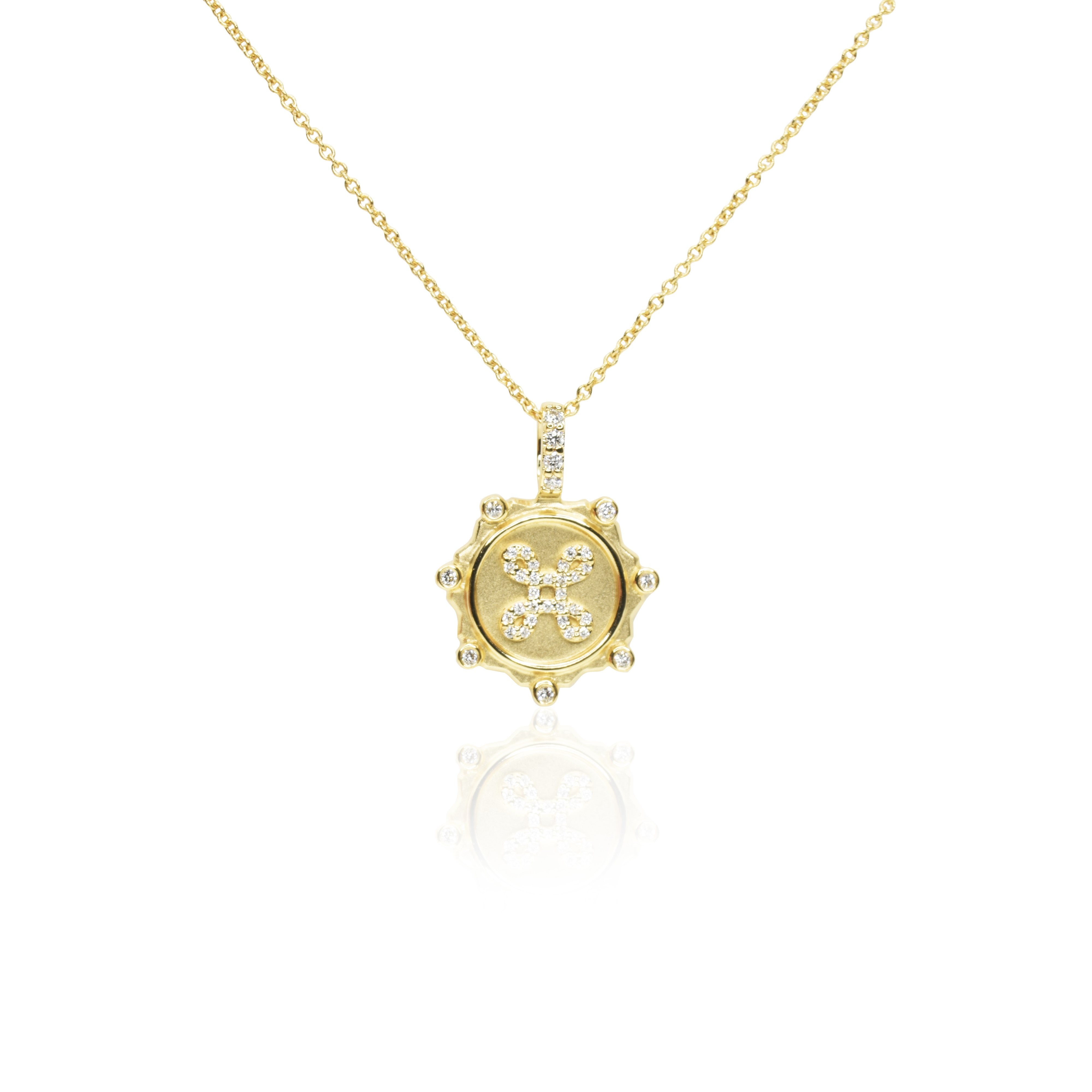 Infinity Coin Pendant