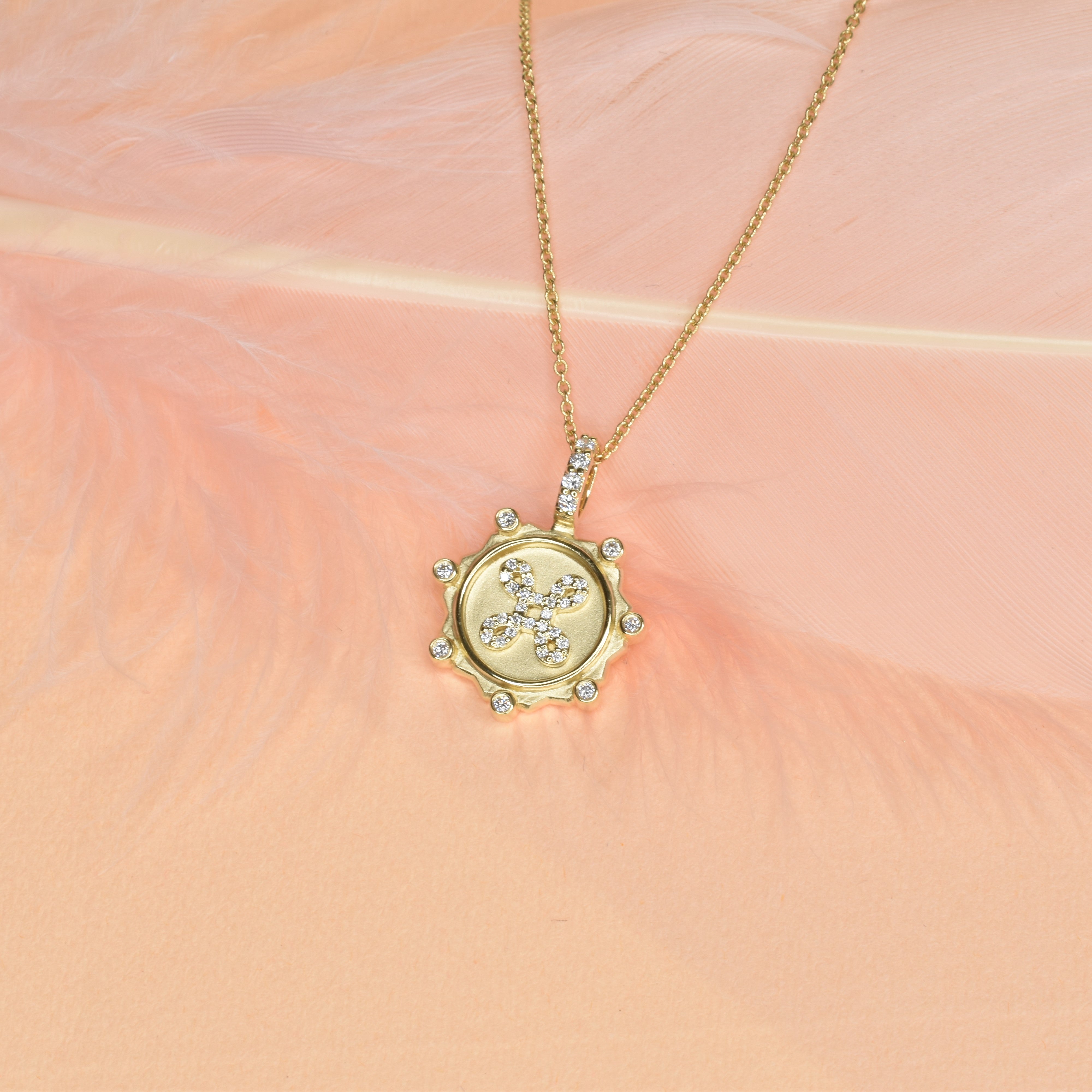 Infinity Coin Pendant