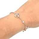 Leaf motif Bracelet