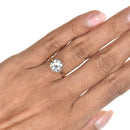 Classic Round Brilliant Diamond Ring with 4 prongs