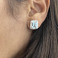 Aquamarine Art Deco Earrings