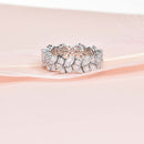 Leaf Eternity Band