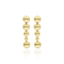 Brushed Gold Earrings
