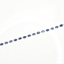 Oval Shape Sapphire Bracelet