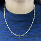 Half 'n' Half Diamond Necklace