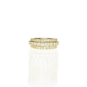 Three-Line Eternity Ring