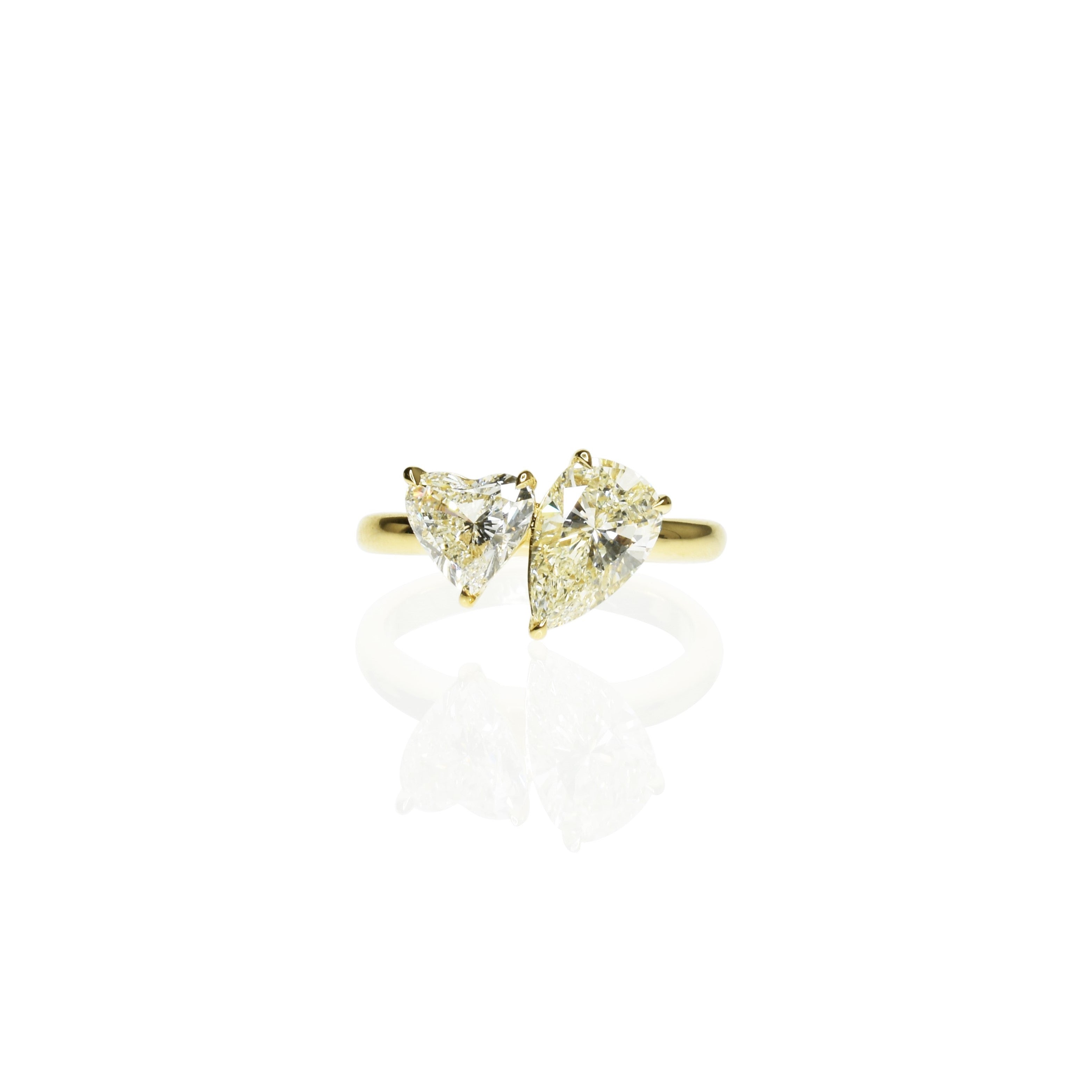 Twin Toi Et Moi Rings