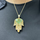 Intricate Hamsa Pendant