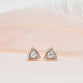 Twisted Triangle Studs
