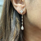 Diamond Linear Drop Attachable Earring