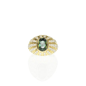 Oval Sapphire Cocktail Ring