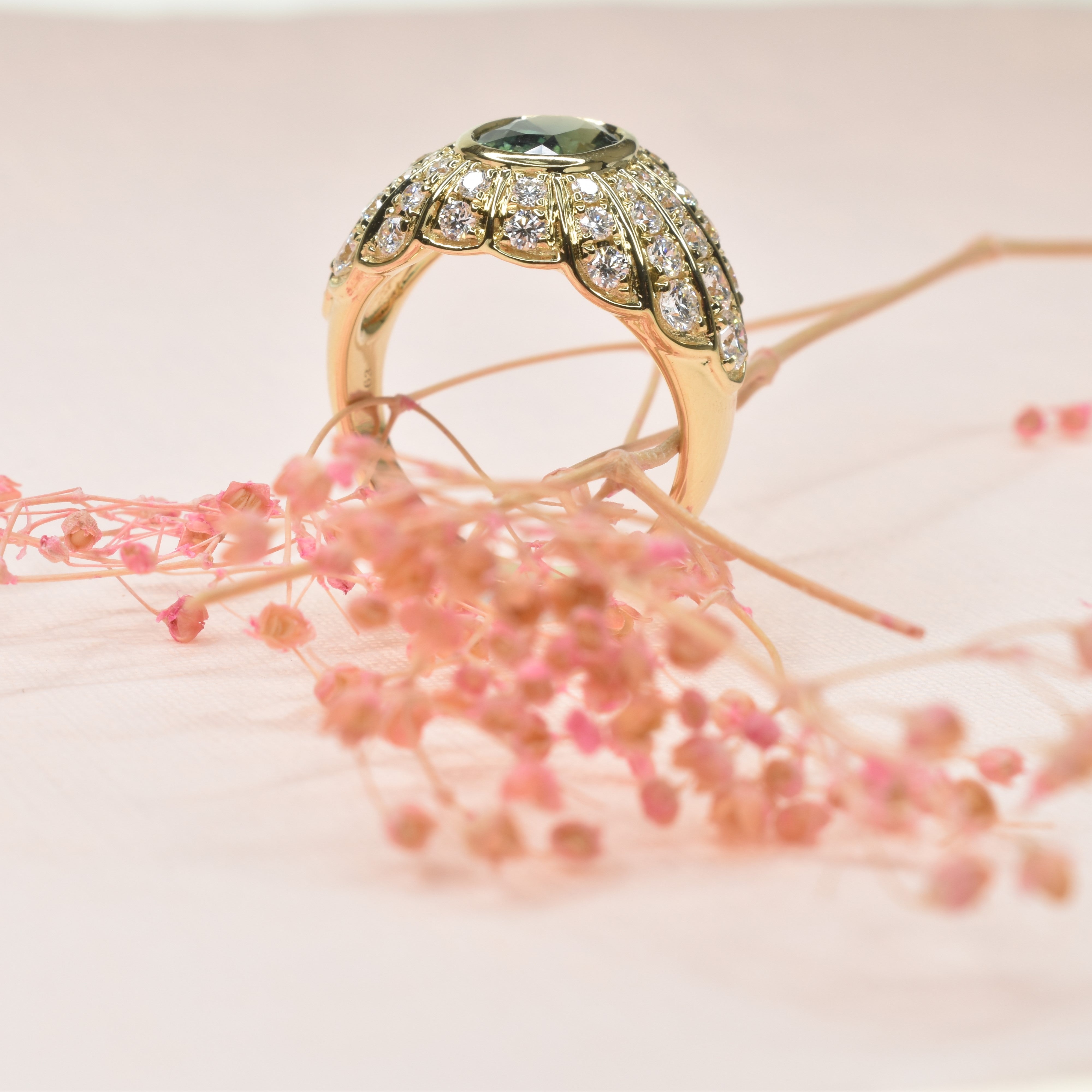 Oval Sapphire Cocktail Ring