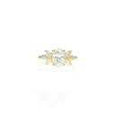 Floral Oval and Marquise Engagment Ring