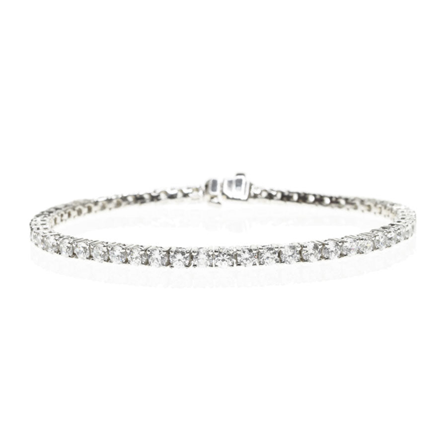 Classic Tennis Bracelet with 2.7mm Diamonds