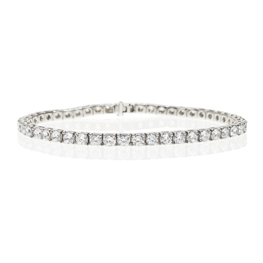 Classic Tennis Bracelet with 3.45mm Diamonds