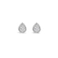 Pear Cluster Earrings