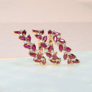 Twisted Ruby Marquise Ring