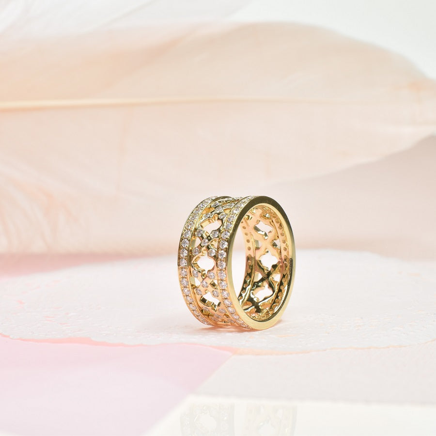 Morrocan Inspired Wide Ring