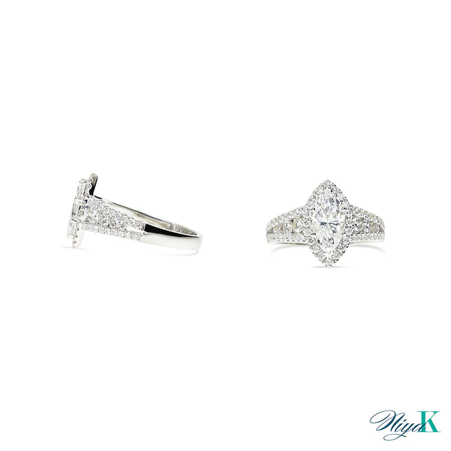 Marquise Diamond Ring