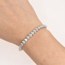 Heart Shaped Tennis bracelet