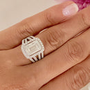 Emerald Cut Diamond Ring