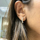 Small Diamond Hoops
