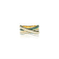 Emerald and Diamond Cocktail Ring