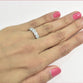 Round Diamond Halo Band