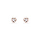 Heart Shape Majestic Earrings
