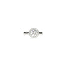 Round Diamond Ring with Halo
