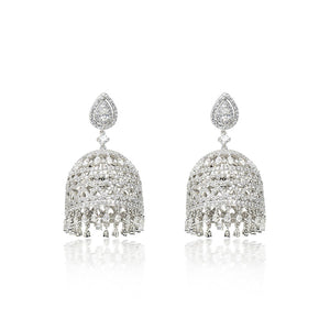 Diamond Jhumka Earrings
