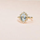 Aquamarine Ring