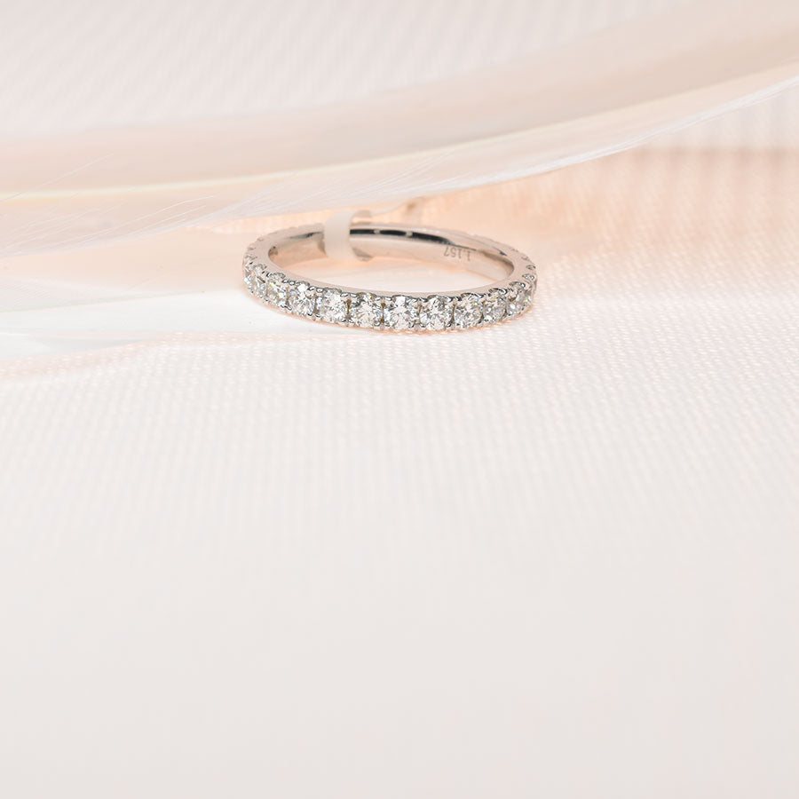 Classic Eternity Band with 2.2mm Diamonds