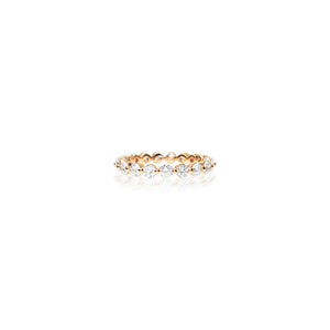 Shared Prong Eternity with 2.7mm Diamonds
