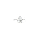 Pear Shaped Diamond Ring