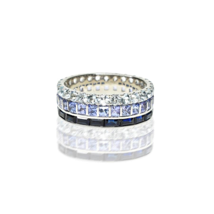 Multi Layered Gemstone Band