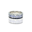 Multi Layered Gemstone Band