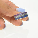Multi Layered Gemstone Band
