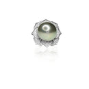 Tahitian Pearl Flower Ring