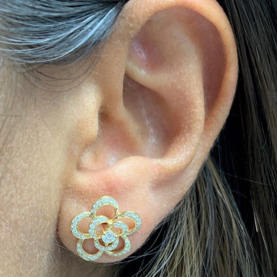 Cute Floral Earrings