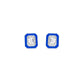 Emerald Halo Earrings