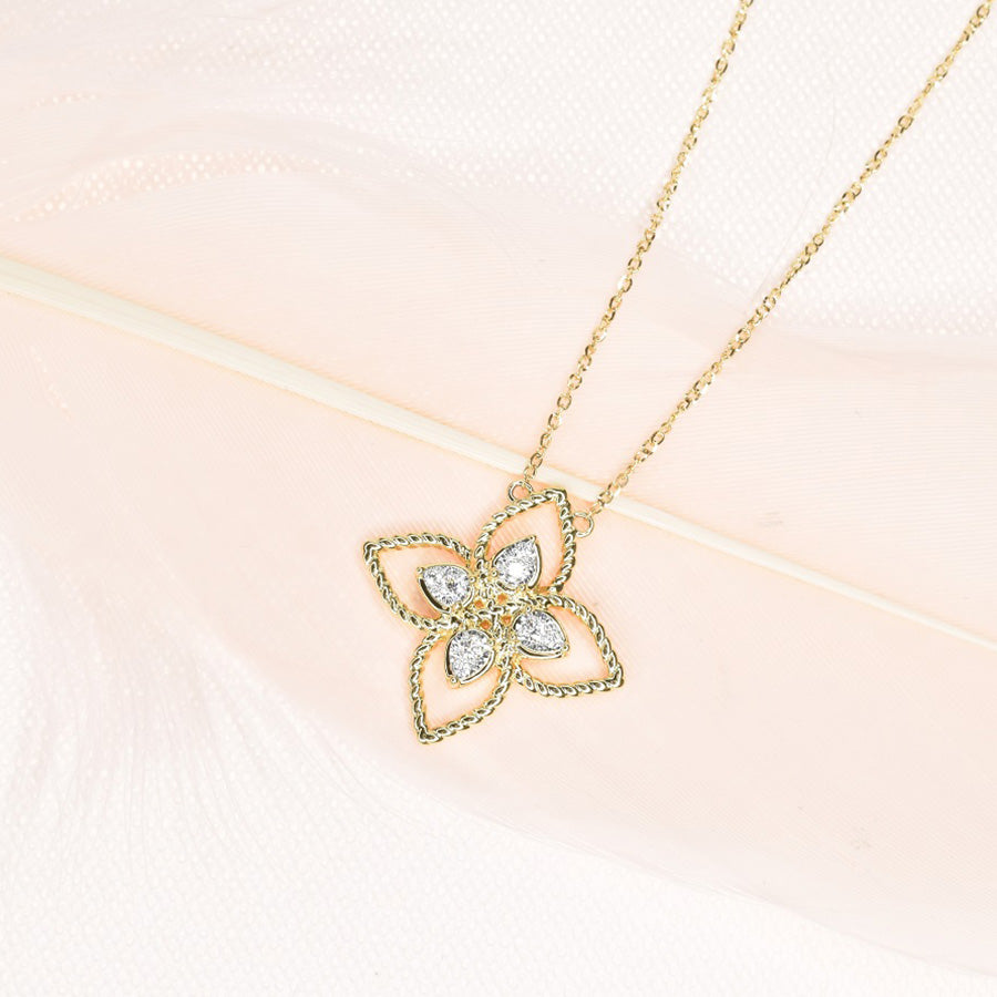 Clover Diamond Necklace