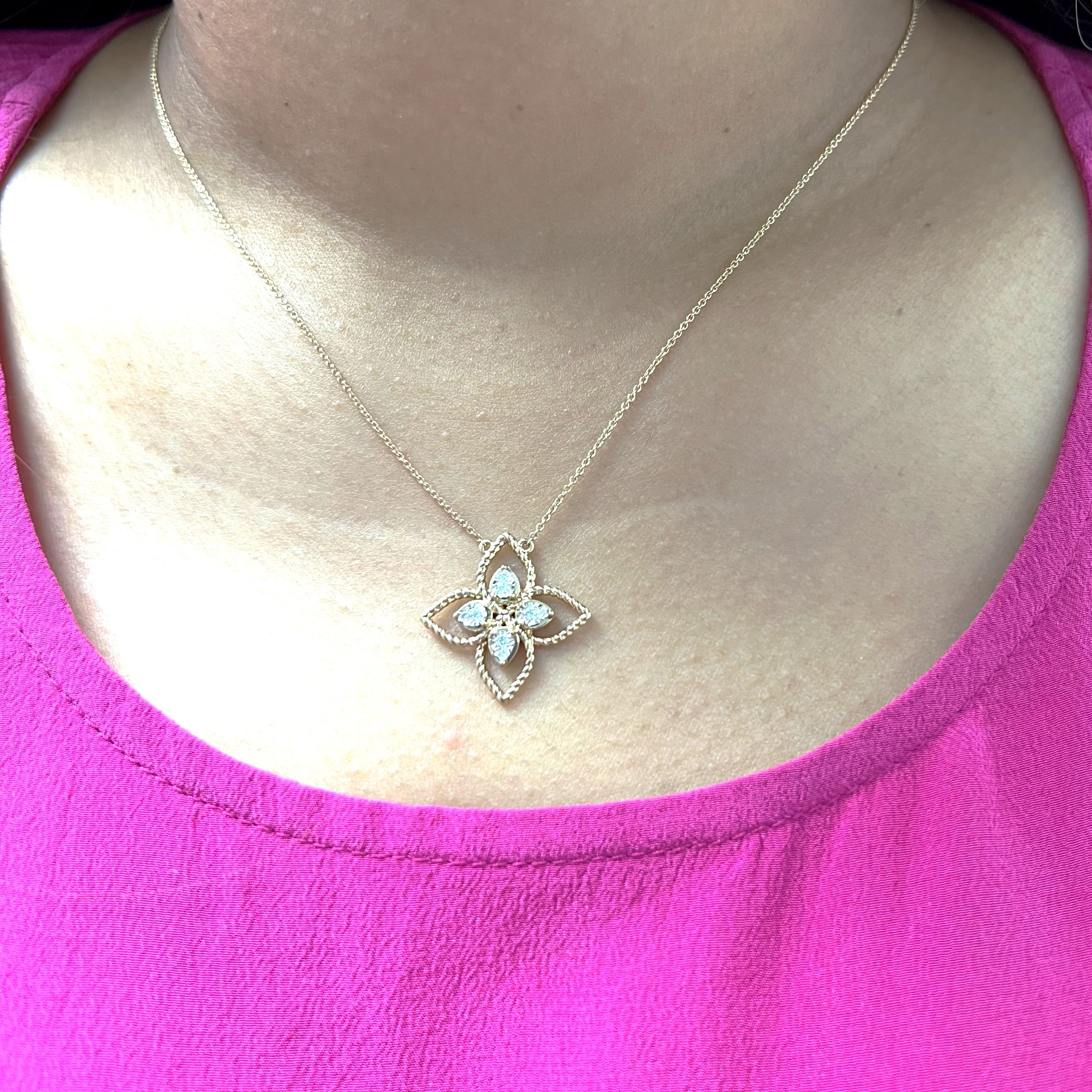 Clover Diamond Necklace